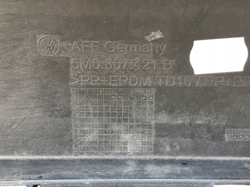 фото №6, Бампер задня vw golf plus cross 5m0807421b