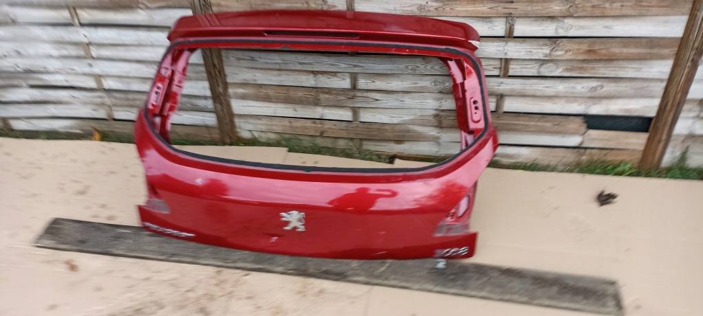 фото №5, Кришка багажника задня задня багажника peugeot 3008 i 09-16rok оригінал