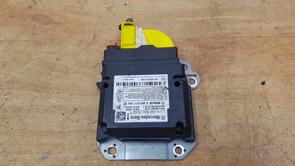 фото №1, Модуль блок керування подушок подушка безпеки mercedes w246