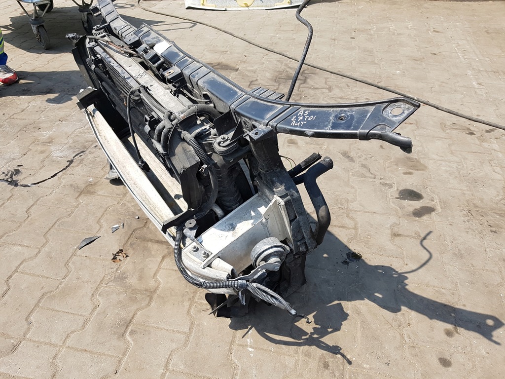 фото №8, Audi a5 8t 07r- 2.7 tdi pas передний радиатор aut