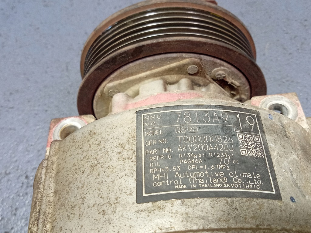 фото №6, C4 aircross 1.6hdi компрессор кондиционера 7813a919