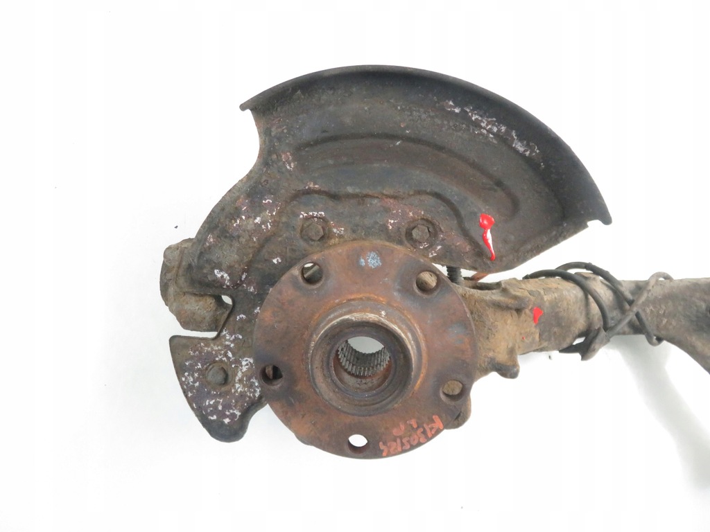 фото №10, Поворотный кулак ступица передняя левая audi a6 c5 2.5 tdi v6