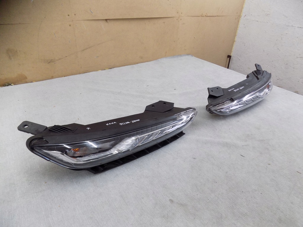 фото №12, Hyundai kona i 2017 лампа левая левый led drl 92207-j9000 org