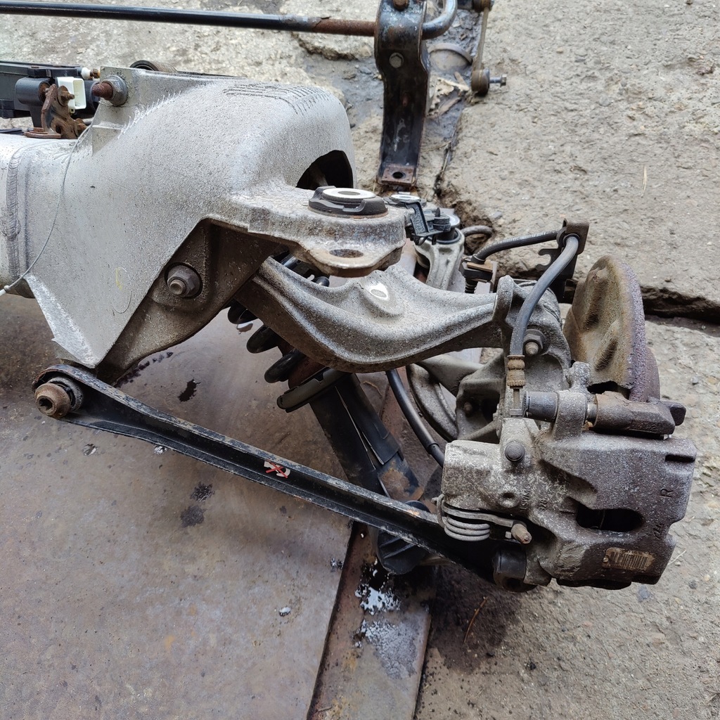 фото №4, Peugeot 508sw 2.0hdi kompletana oś підвіска задня