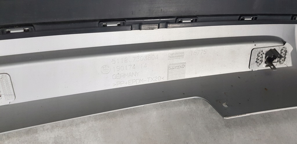 фото №12, Bmw x1 lift e84 бампер накладка бампера задняя 51127303804
