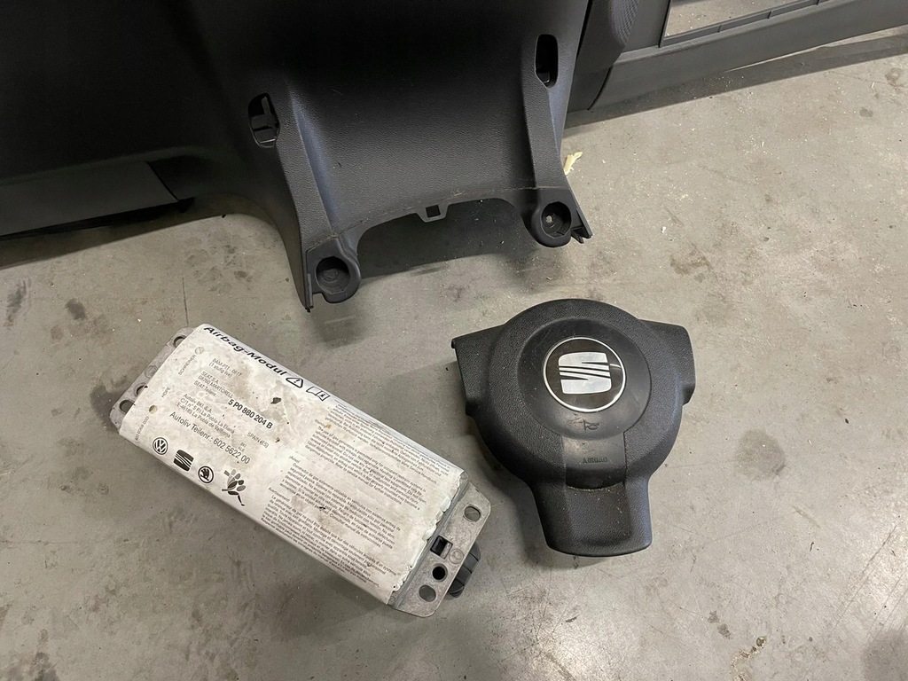 фото №7, Seat altea панель приладів приладова консоль подушки безпеки