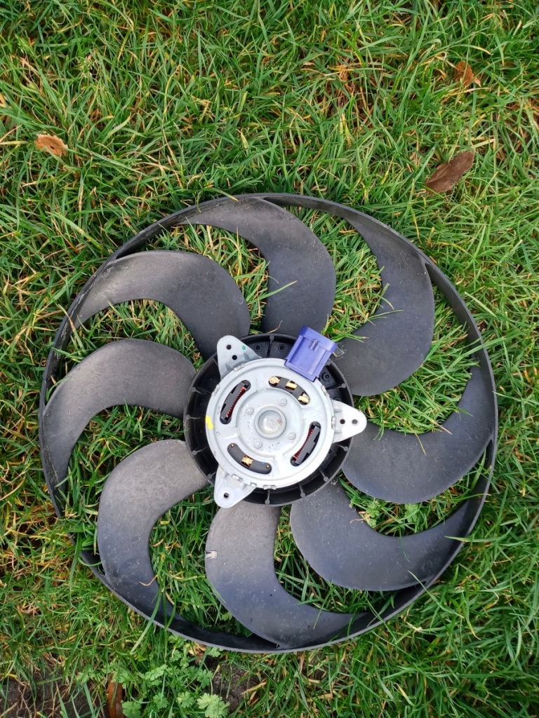 фото №2, Вентилятор радиатора renault captur clio iv