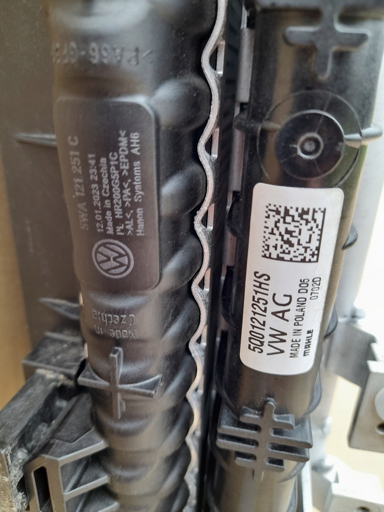 фото №5, Комплект радиатор 5wa121251c новый