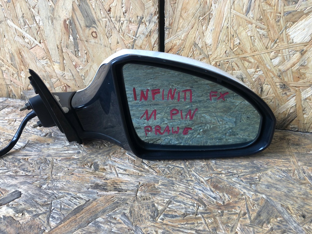 фото №2, Зеркало правое infiniti fx 11 pin