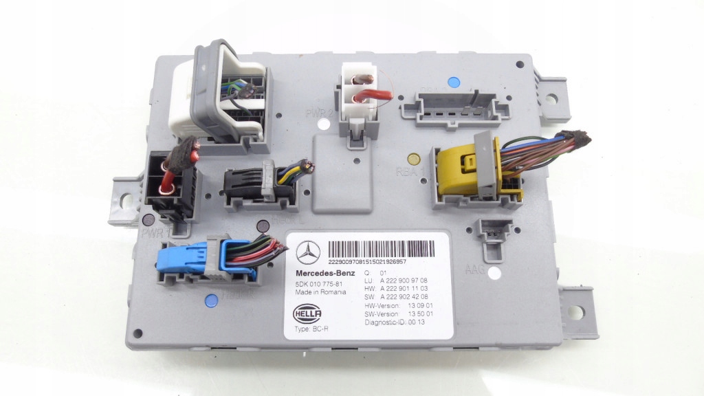 фото №1, Модуль блок керування sam mercedes w205 a2229009708