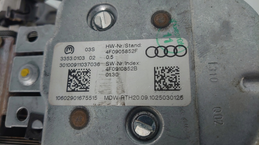 фото №6, Набір стартовий audi a6 c6 ключ засувка замок запалювання keyless go