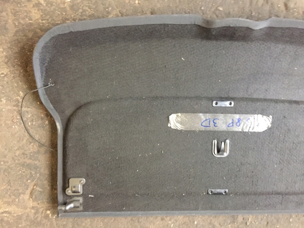 фото №12, Audi a3 8p 3d полка багажника задняя задняя хэтчбек