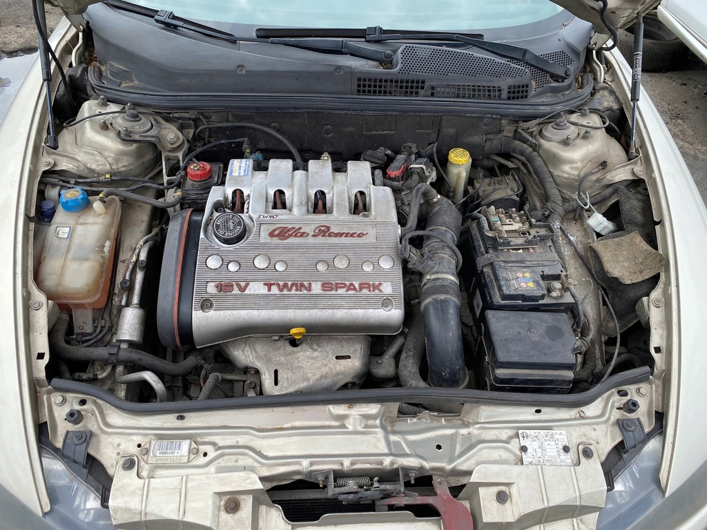 фото №4, Alfa romeo 147 fl 04-10 вентилятор двигателя 1.6 16v оригинальный номер 5020333 / 51702461