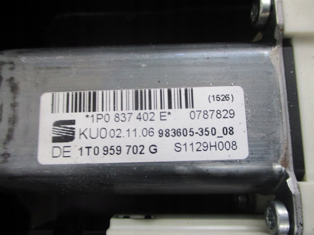 фото №7, Seat leon ii підйомник скло перед правий+ моторчик