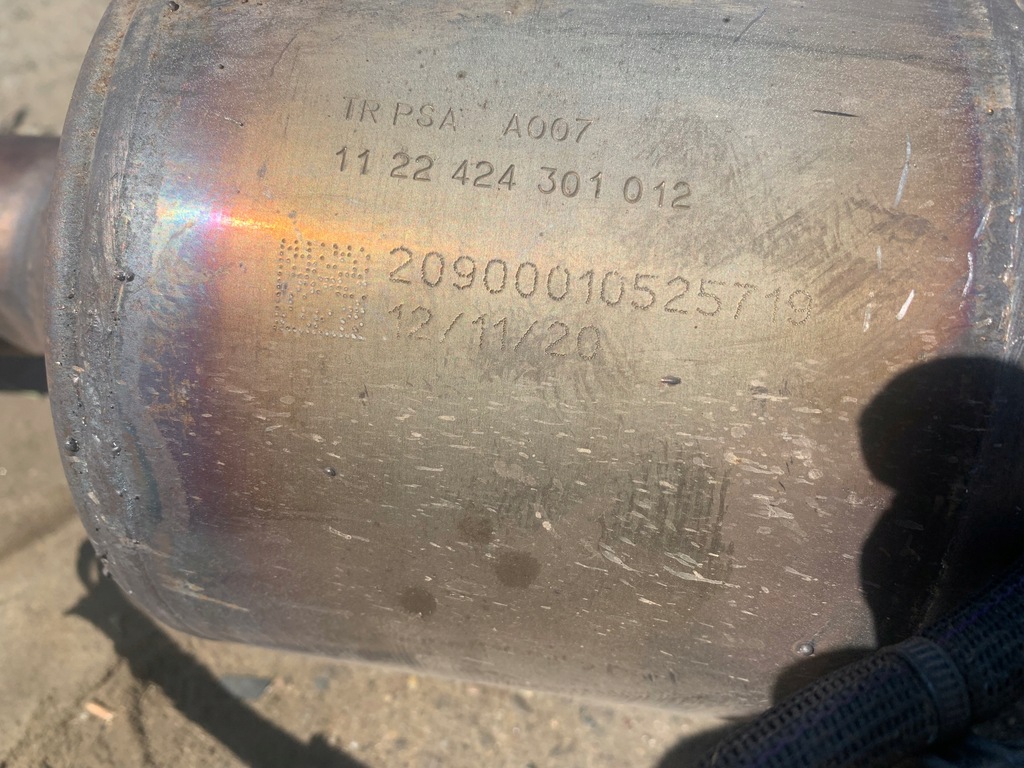 фото №9, Combo e rifter 1.5 d berlingo iv вихлоп гасник 21r