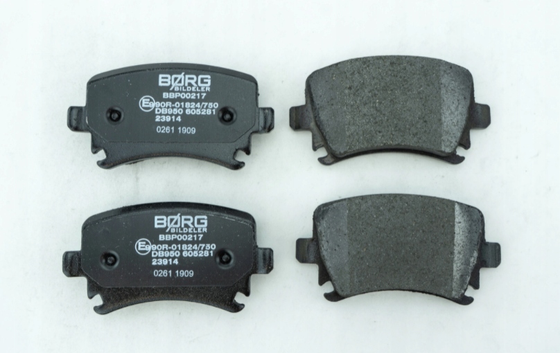 фото №13, Гальмівна колодка гальмівний kpl. задня audi a3, a4, a6, a6 allroad, tt seat altea,