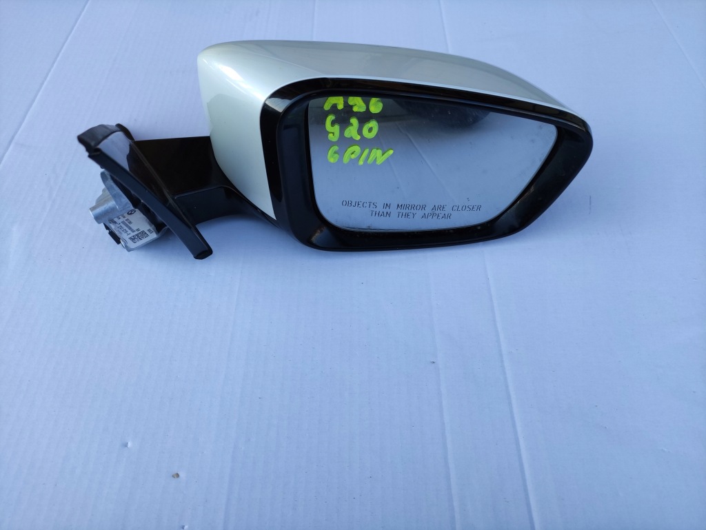 фото №1, Дзеркало двері праве bmw 3 g20 6 pin колір a96
