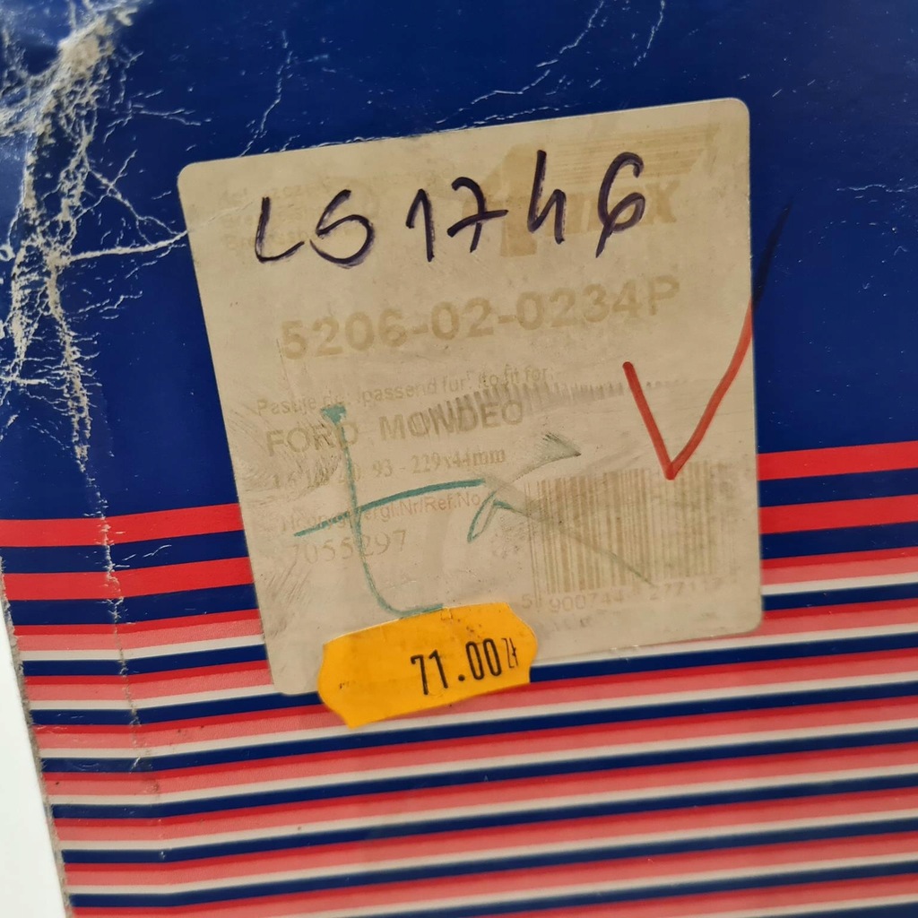 фото №9, Ford mondeo mk1 mk2 гальмівні колодки гальмівні 4max 5206-02-0234p