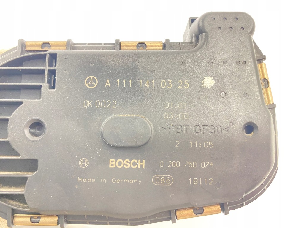 Дроссельная заслонка компрессор mercedes c klasa slk r170 w203 1111410325 в Украине