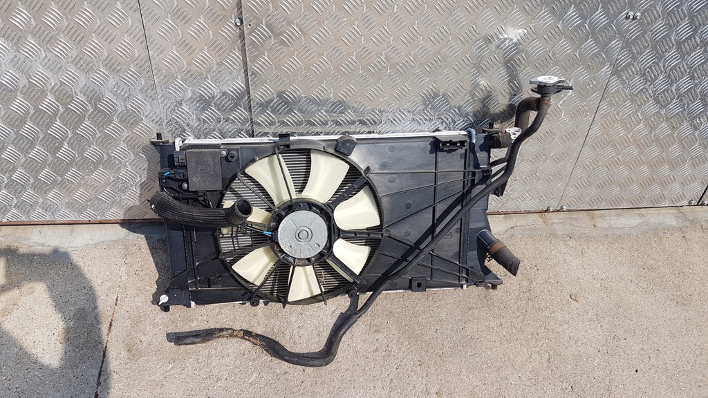 фото №1, Вентилятор+ радиатор wody mazda 3 5 03-10 дизель