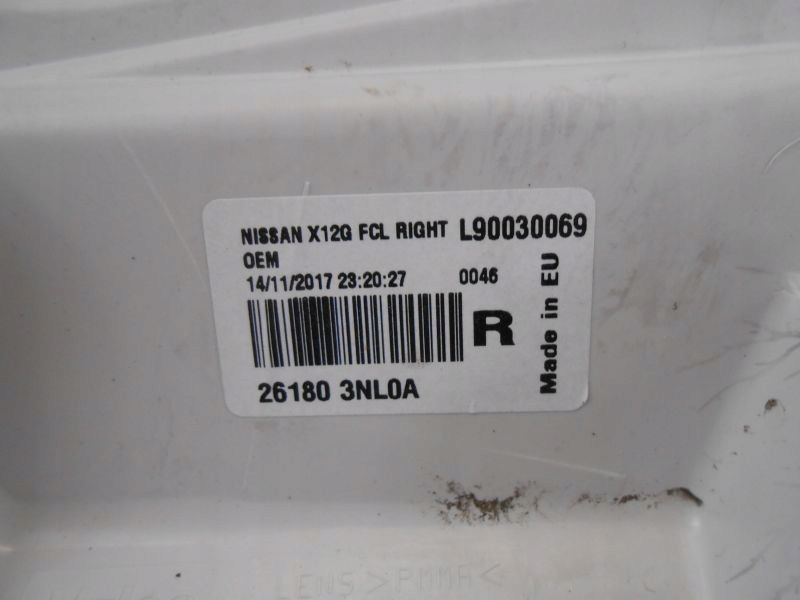 фото №11, Leaf ze0 світло відбивний відбивач правий oryg