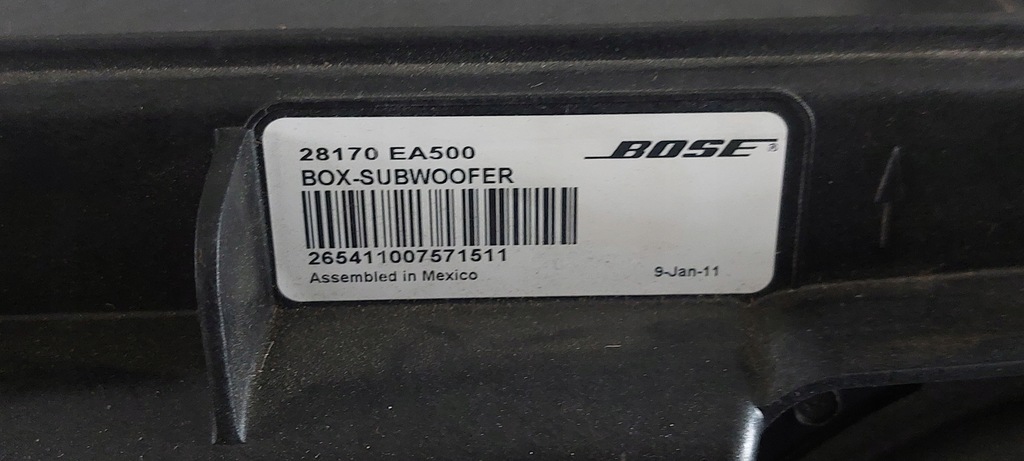 фото №6, Nissan pathfinder r51 lift сабвуфер динаміки підсилювач bosse