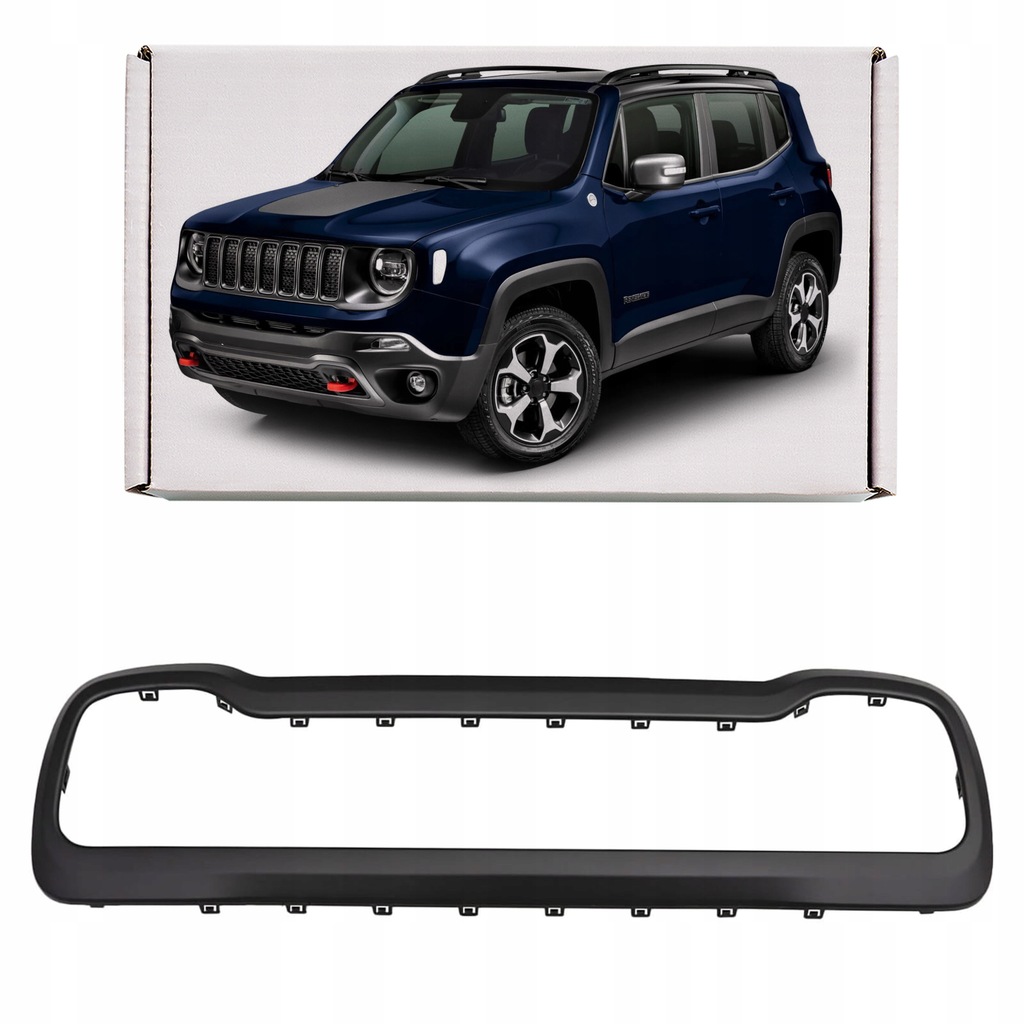 фото №1, Jeep renegade i bu 2015-2023 рамка решётка w бампер передний 5xb47xs9aa