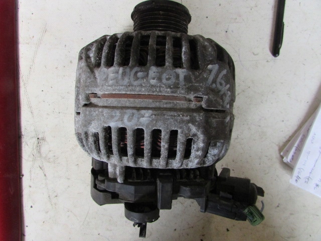 фото №1, Генератор peugeot 207
