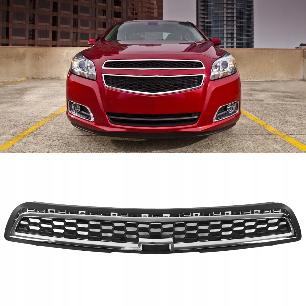 фото №11, Верхний решётка передний бампера автомобиля 20768835 защита передней