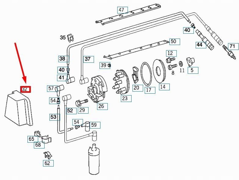 Гасник h mercedes benz класу e 211 2002 2011 оригінальний a1031580685 Київ