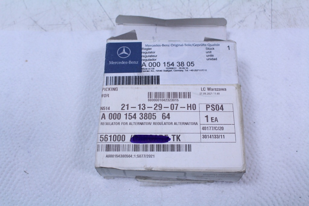 Регулятор напруги mercedes a0001543805 Оригінал