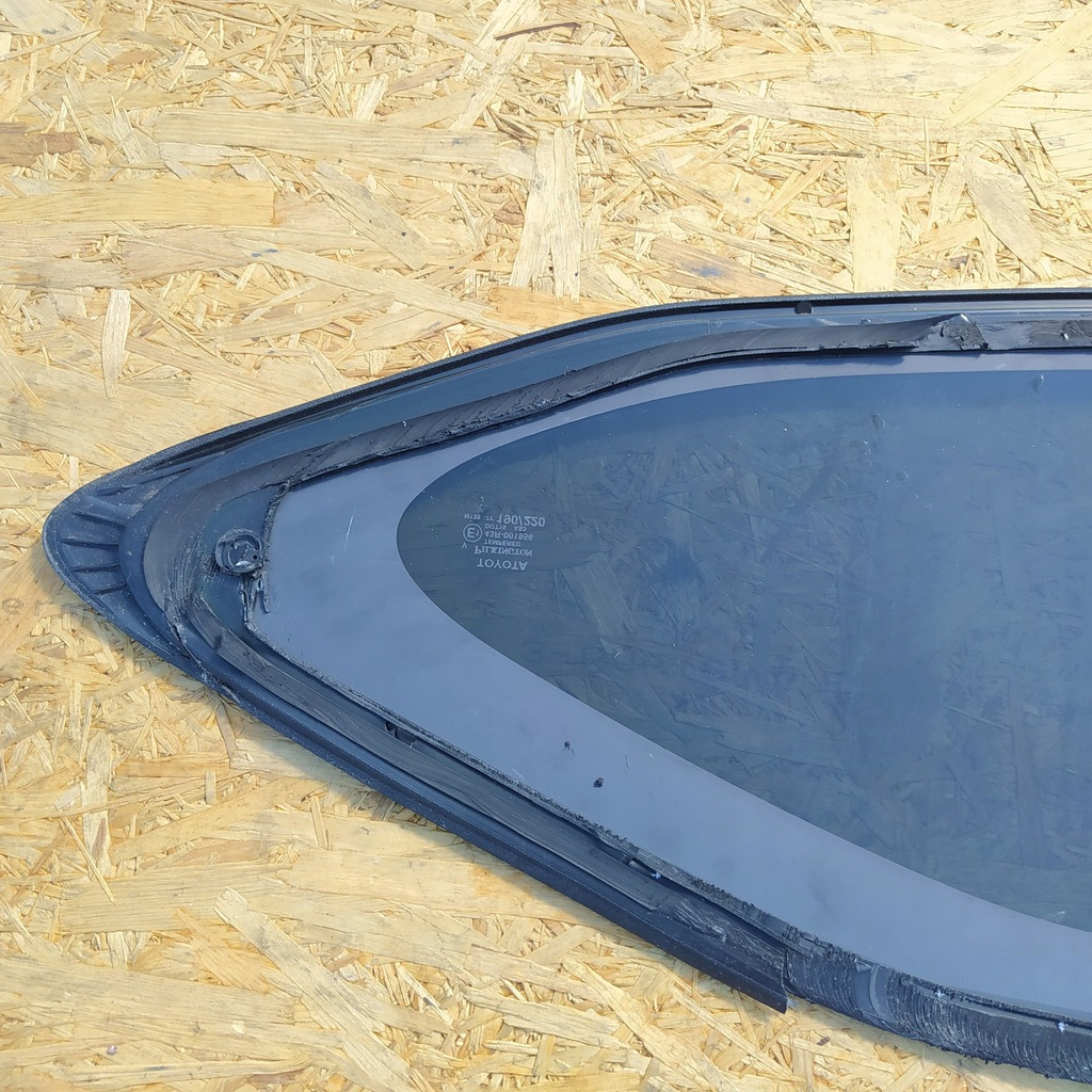 фото №6, Toyta highlander iv стекло кузовная правая правый задняя задняя хром