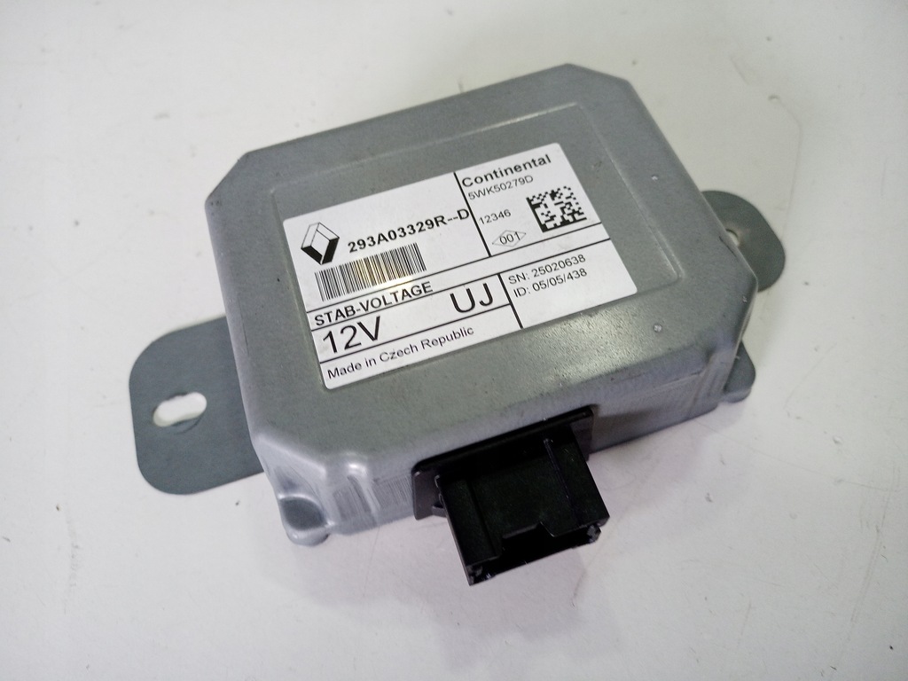 фото №1, Модуль напряжения 293a03329r renault scenic iii