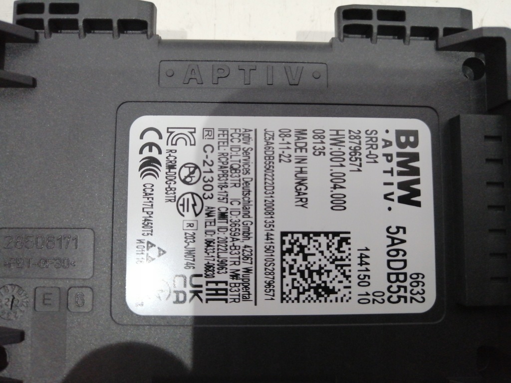 фото №8, Bmw радар датчик датчик поперечина руху 5a6db55