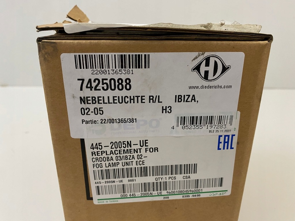 фото №5, Seat ibiza iii 6l cordoba ii протитуманна фара протитуманні