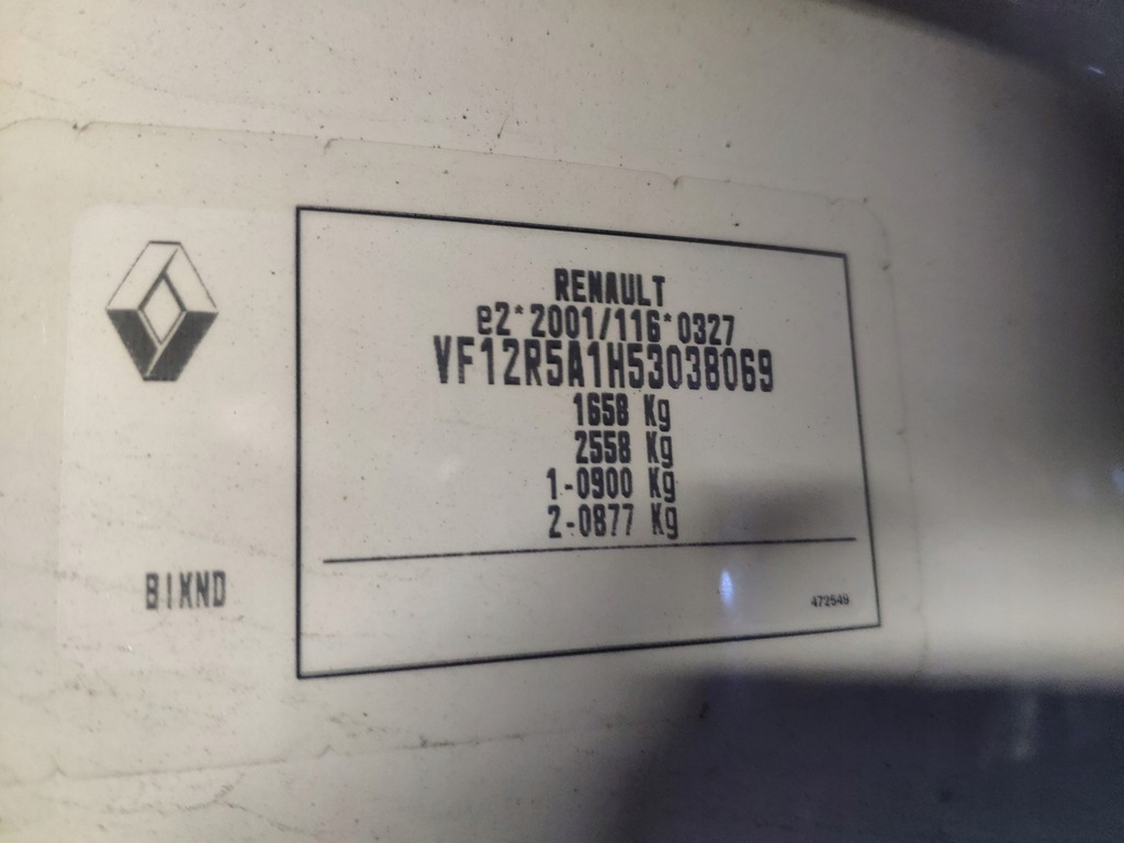 фото №13, Renault captur 1 i перед bixnd бампер капот крыло лампа pas радиатор