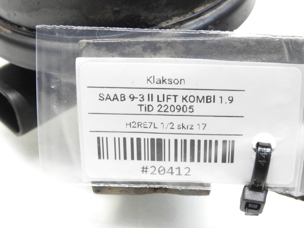 фото №7, Сигнал клаксон правый saab 9-3 ii lift