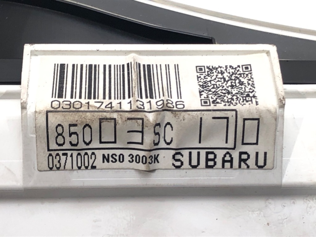 фото №4, Счетчик subaru forester 07-22 85003sc170
