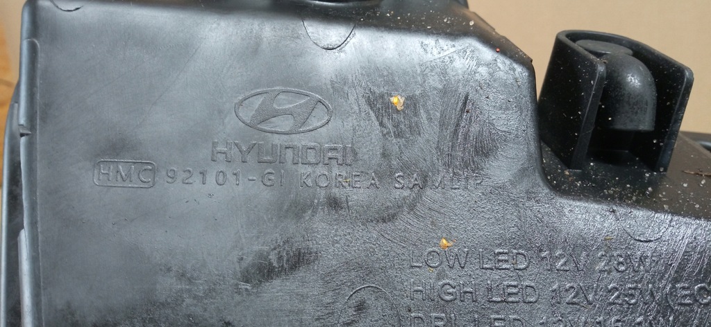 фото №12, Hyundai ioniq 5 v 21- лампа фара левая передняя full led 92101-gi eu