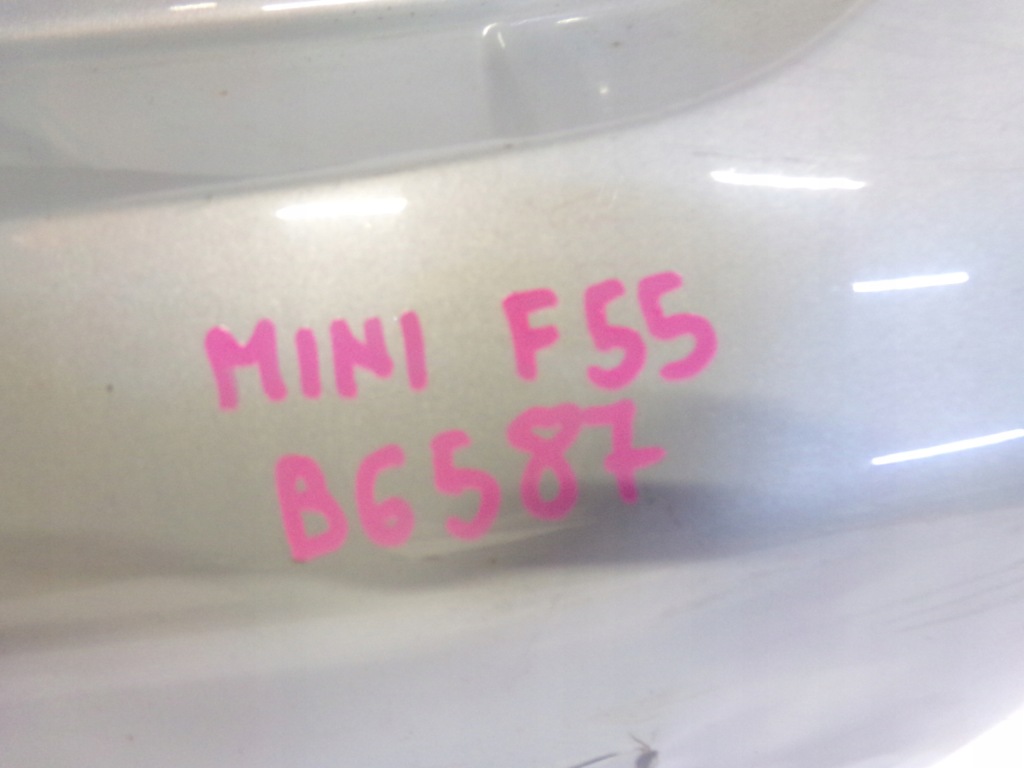 Бампер задня задній mini cooper f55 f56 white silver металік a62 Доставка