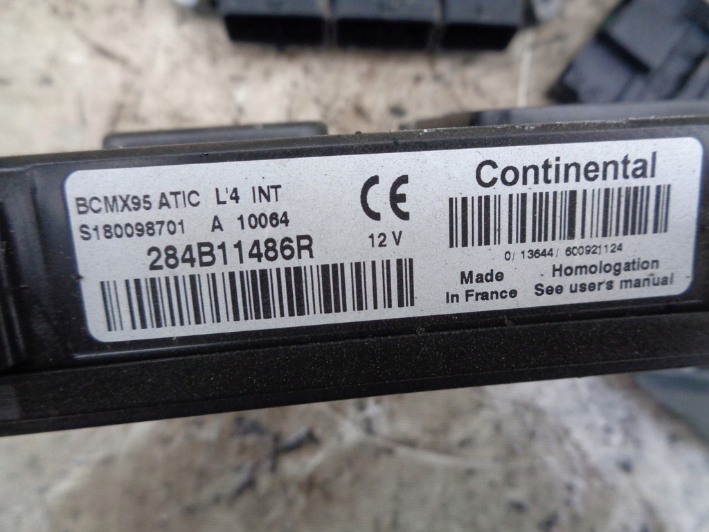 фото №4, Набор стартовый бортовой компьютер renaultmegane 3 1.9 dci