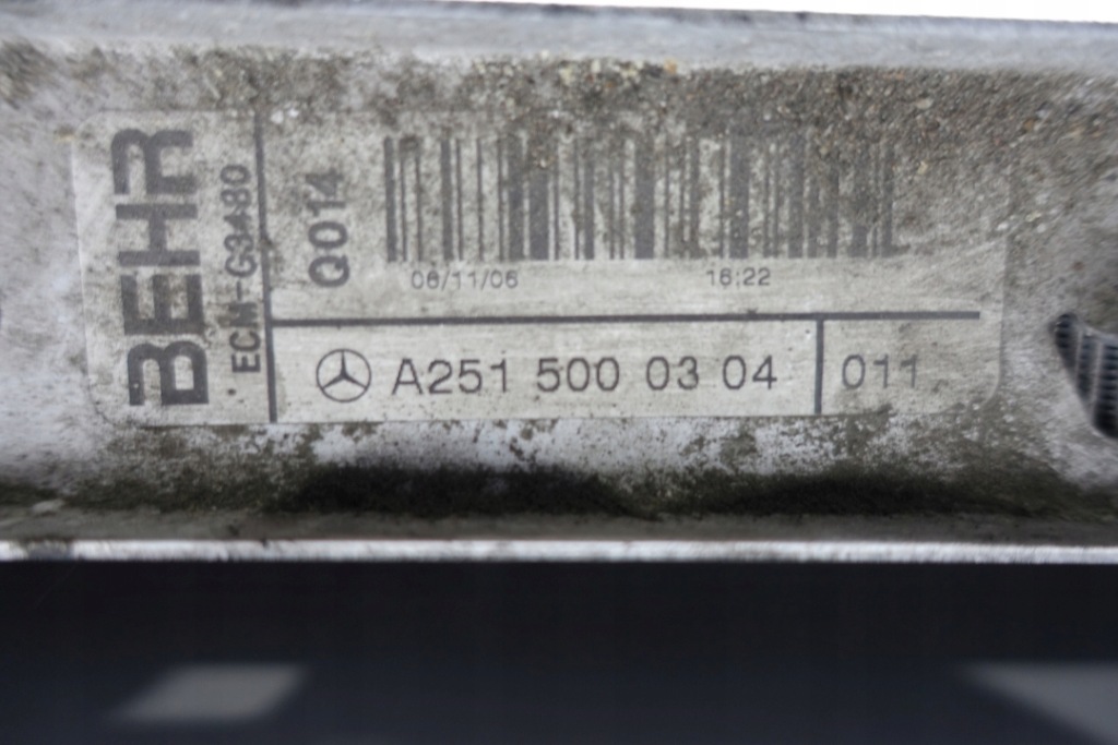 Mercedes w251 w164 радиатор воды 3.2 cdi v6 2515000304 2515000103 Недорого