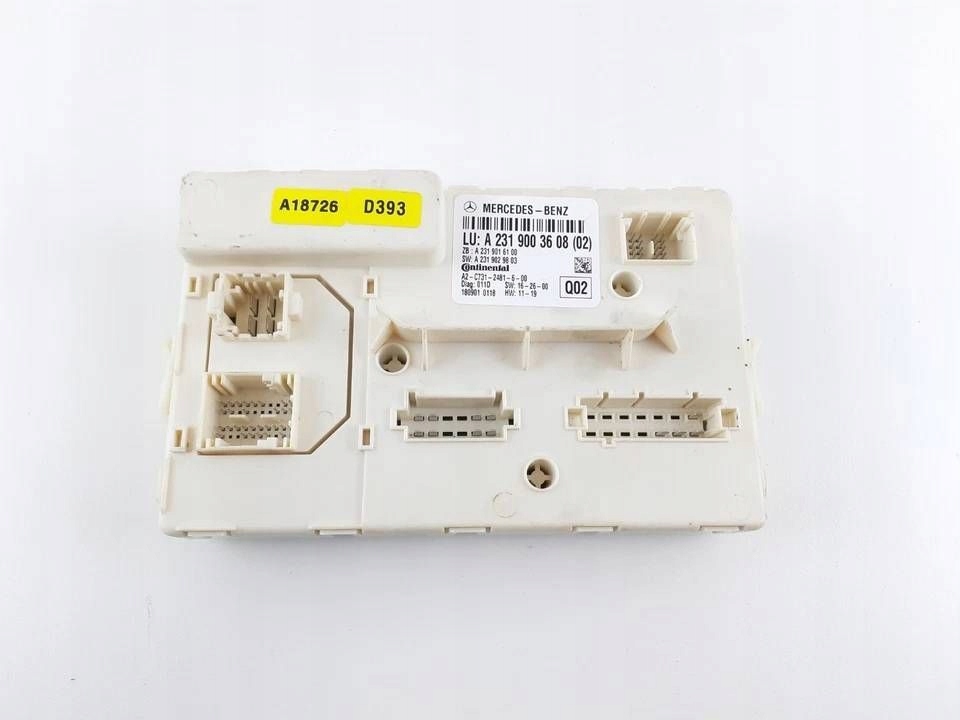 фото №1, Mercedes-benz sl r231 модуль люк a2319003608