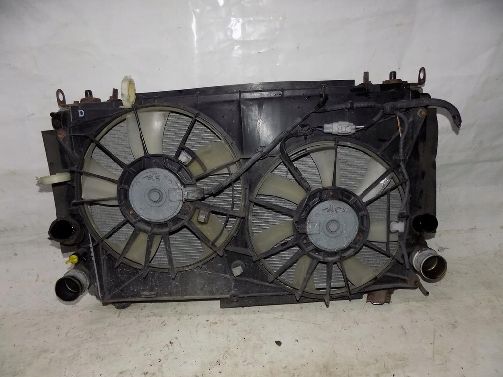 фото №6, Toyota rav4 iii 2.0 d4d радиатор вентиляторы kpl