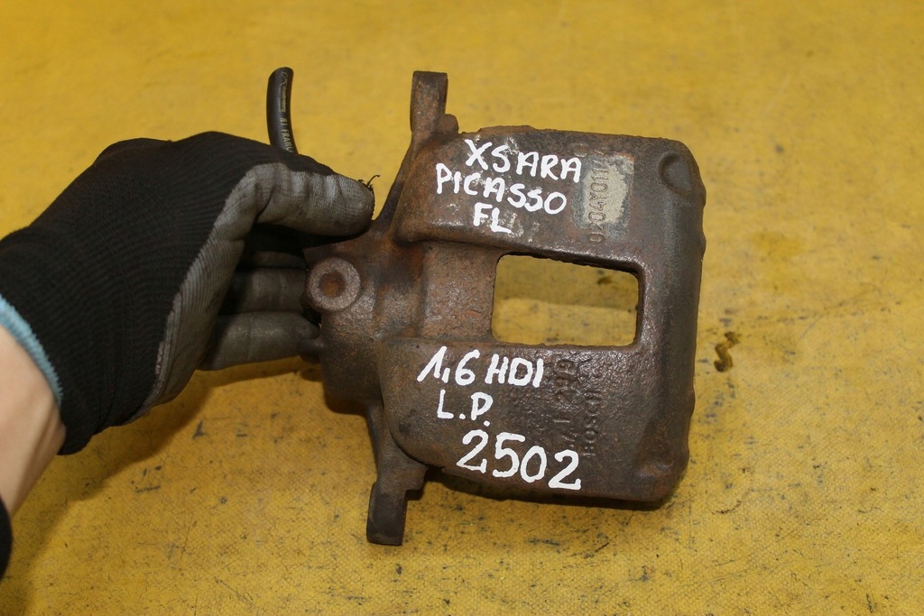 фото №7, Суппорт тормозной левый перед xsara picasso 1.6hdi