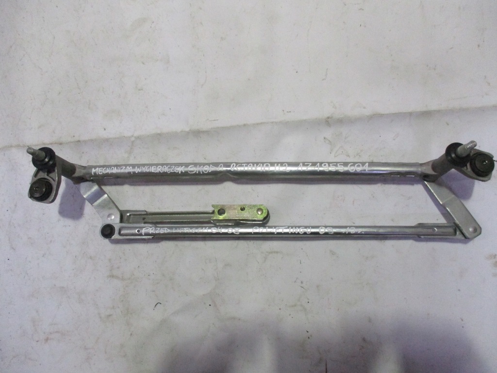 фото №6, Механизм дворник skoda octavia ii 2 09-13r