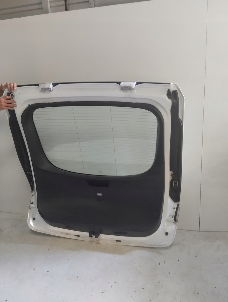 фото №10, Tesla s крышка багажника багажника комплектная белый