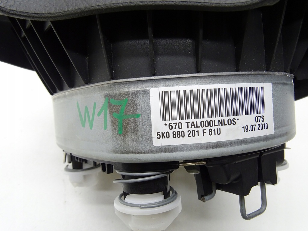 фото №12, Подушка водителя подушка безопасности 5k0880201f vw scirocco iii golf vi jetta