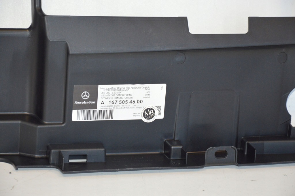 фото №5, Mercedes gls 167 x167 воздуховод воздуха жалюзи