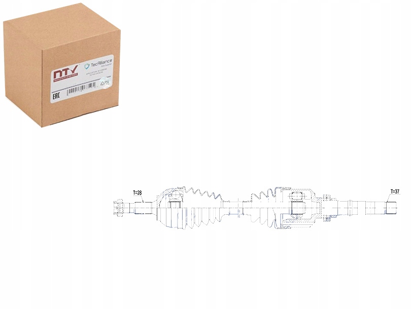 фото №1, Приводной вал приводная peugeot traveller 2.0hdi 150km 16- citroen spacetourer